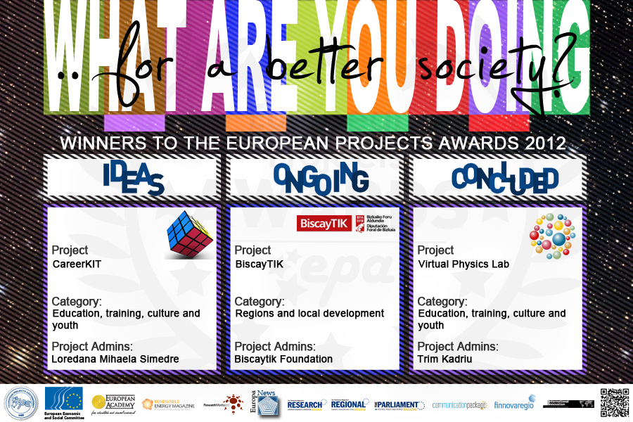 Winners European Projects Awards